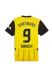 Fotbalové Dres Borussia Dortmund Serhou Guirassy #9 Domácí Oblečení 2024-25 Krátký Rukáv